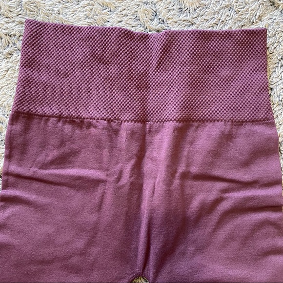 High Waist Tummy Control Seamless Fleece leggings - Picture 8 of 11